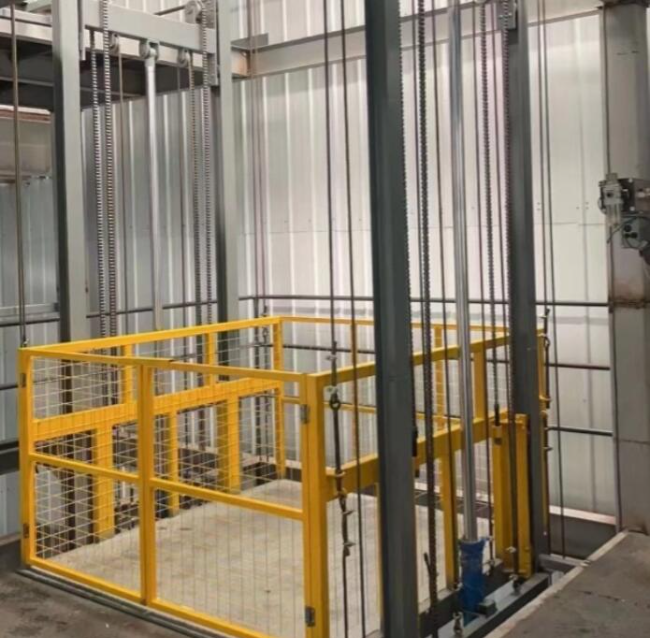 利津导轨式升降机一般加工周期